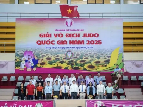 Nhìn lại những khoảnh khắc tại Lễ khai mạc Giải Vô địch Judo Quốc gia 2025