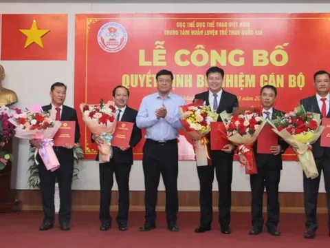 Kiện toàn Ban lãnh đạo Trung tâm Huấn luyện Thể thao Quốc gia