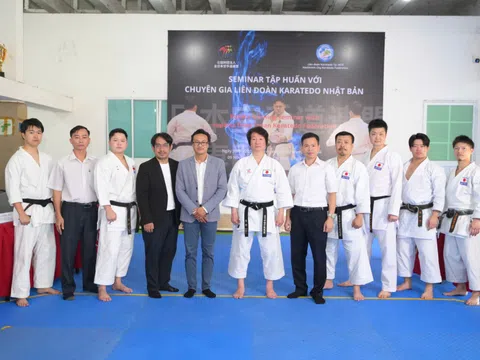 Cơ hội để các võ sinh và HLV Karate Việt học hỏi từ những bậc thầy quốc tế!