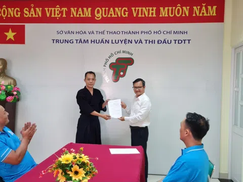 Ông Nguyễn Minh Trung được bổ nhiệm làm Chánh văn phòng Liên đoàn Kiếm đạo TP.HCM
