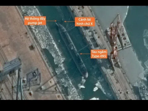 Tàu ngầm hạt nhân mới của Trung Quốc lần đầu lộ diện